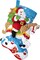 Bucilla Felt Stocking Applique Kit 18" Long-Holiday Horse Ride